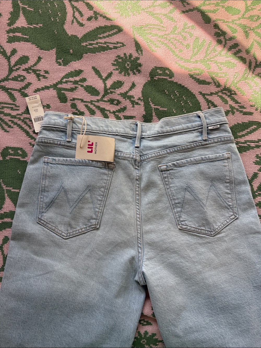 Mother Lil Hustler Roller Skimp Fray NWT 32